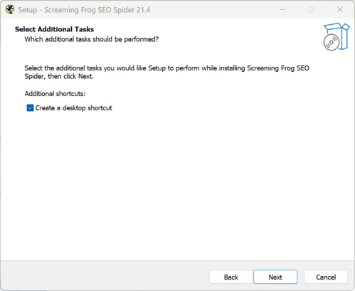 Screaming Frogのインストール方法4